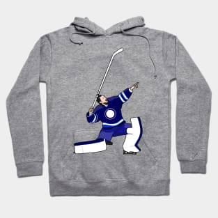 The goaltender hellebuyck Hoodie